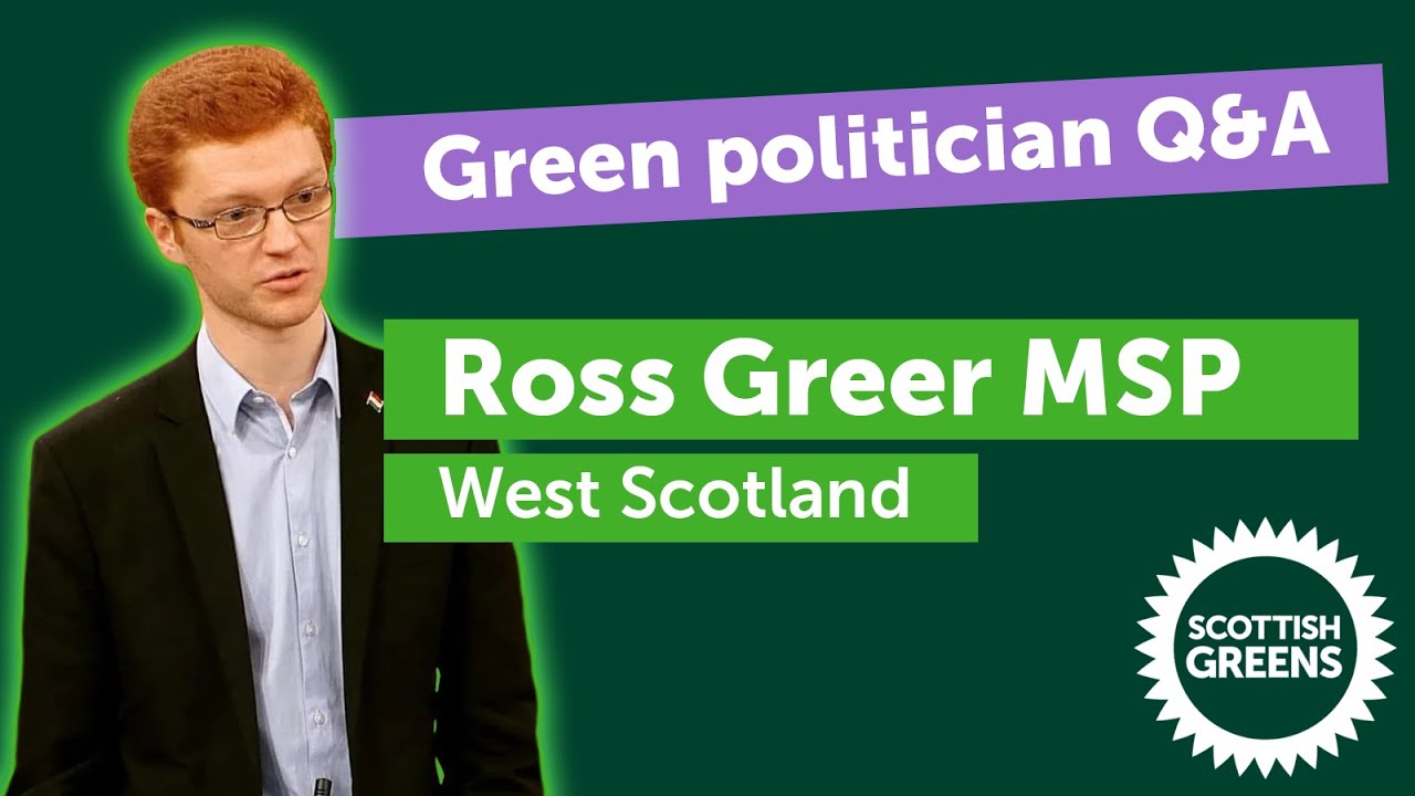 Green MSP Ross Greer answers your questions