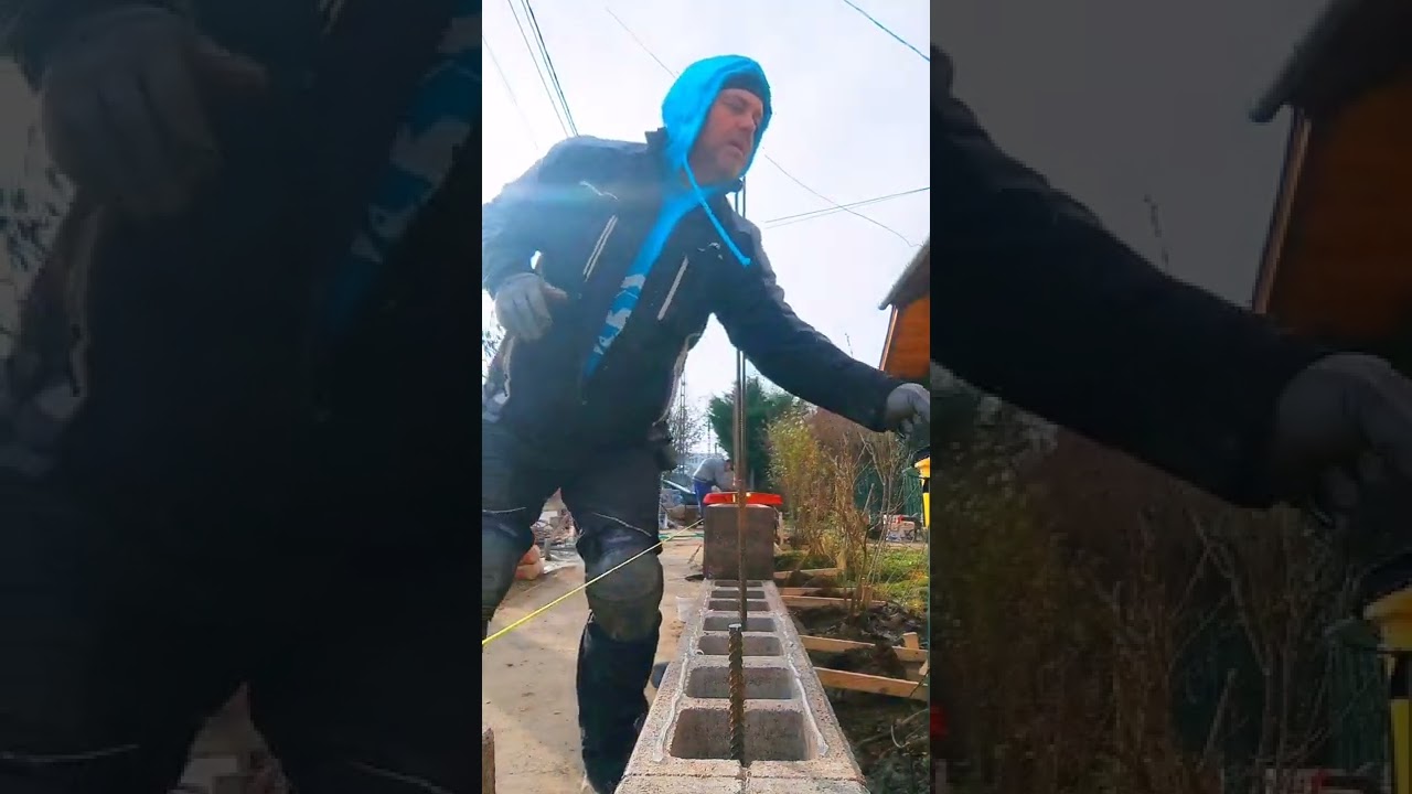Leier Keritèskő èpítèse. A Kerítés Doki. Mapei szilikon