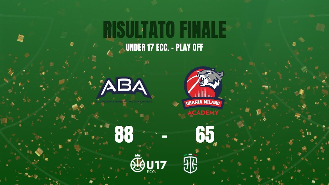 Highlights ABA - Urania Basket Milano U17 Eccellenza