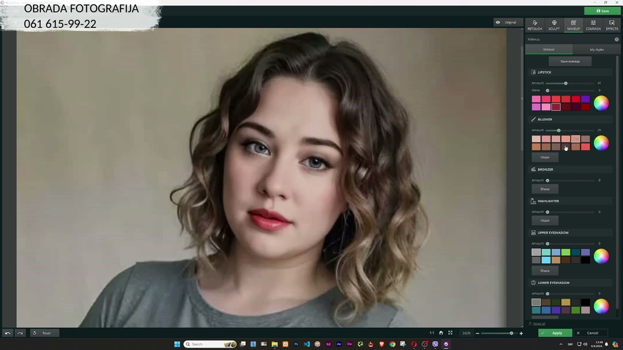 Photoshop retu&scaron;iranje(&scaron;minkanje)