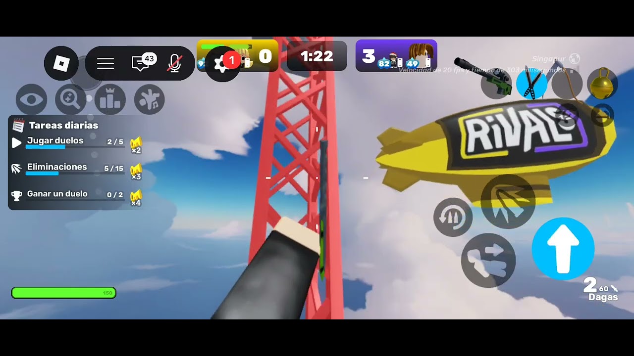 Hoy estamos en rayman y vamos a un reto solo sea franco y en la última partida use bazooka
