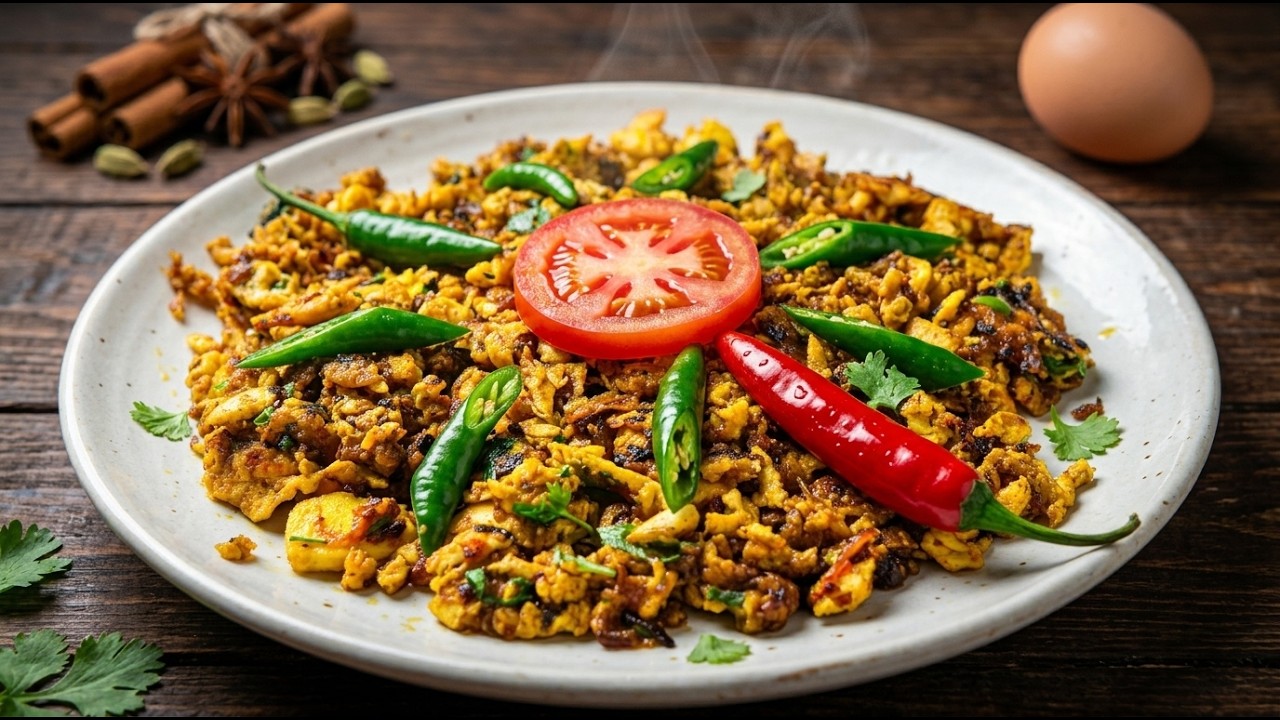 Egg Maghaz Fry Recipe