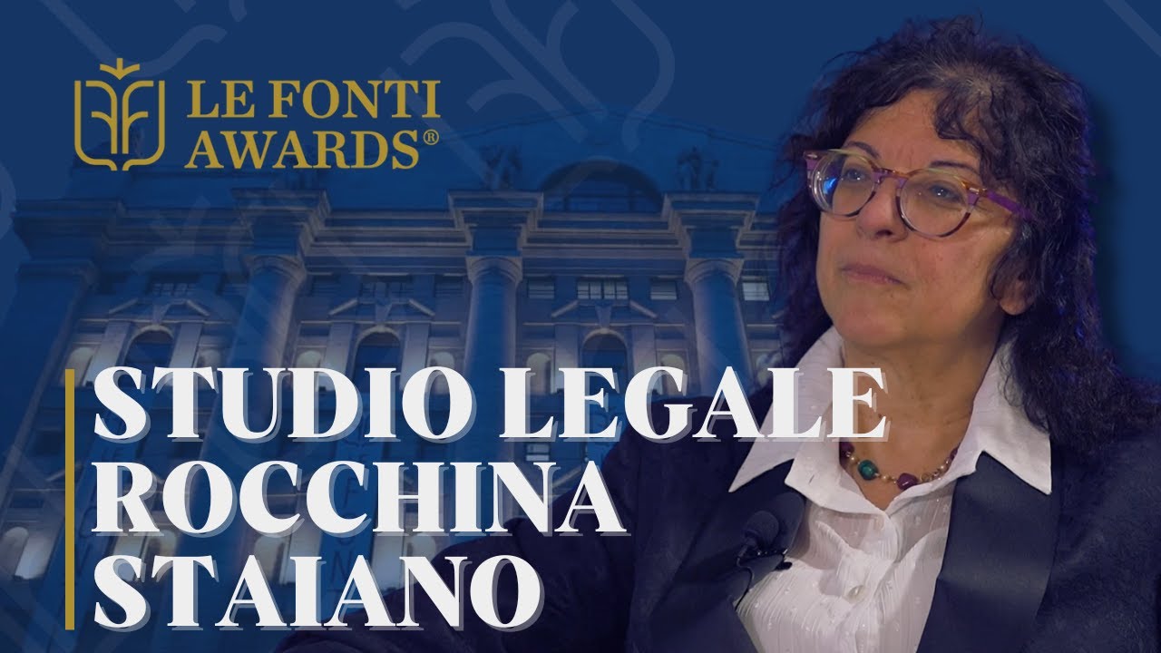 Avv. Rocchina Staiano trionfa ai Le Fonti Awards 2025 come Avvocato dell’Anno – Sicurezza sul Lavoro