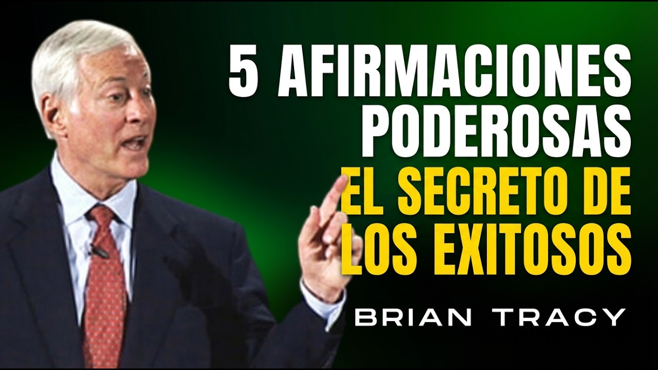 5 FRASES PODEROSAS para Despertar tu MÁXIMO POTENCIAL | Brian Tracy Motivación