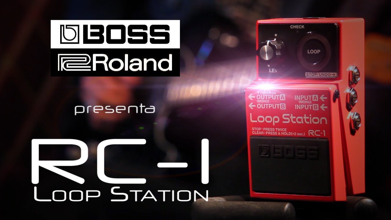 BOSS Roland RC-1 LOOP STATION - Official Test