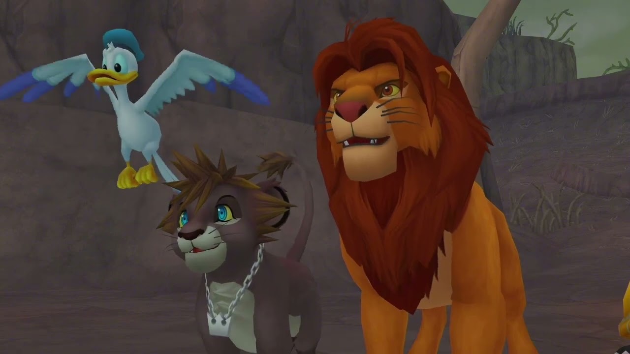 Kingdom Hearts II Pridelands pt.2