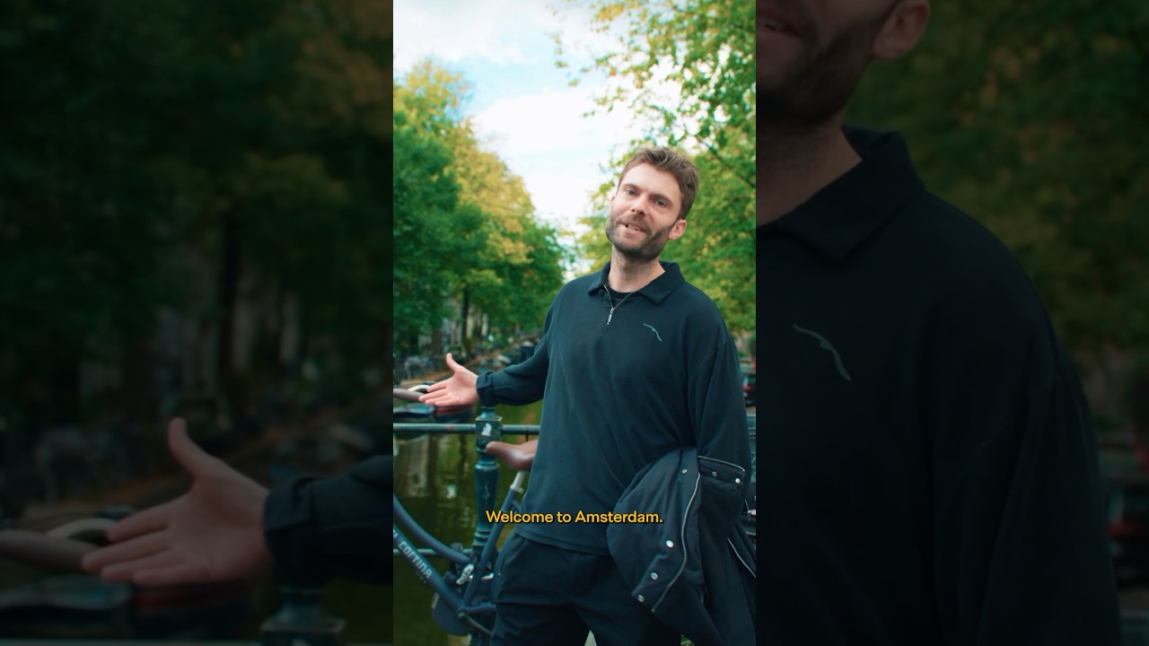 A tour of Amsterdam with Nordfold, just in time for ADE 🇳🇱 #travel #anjunadeep