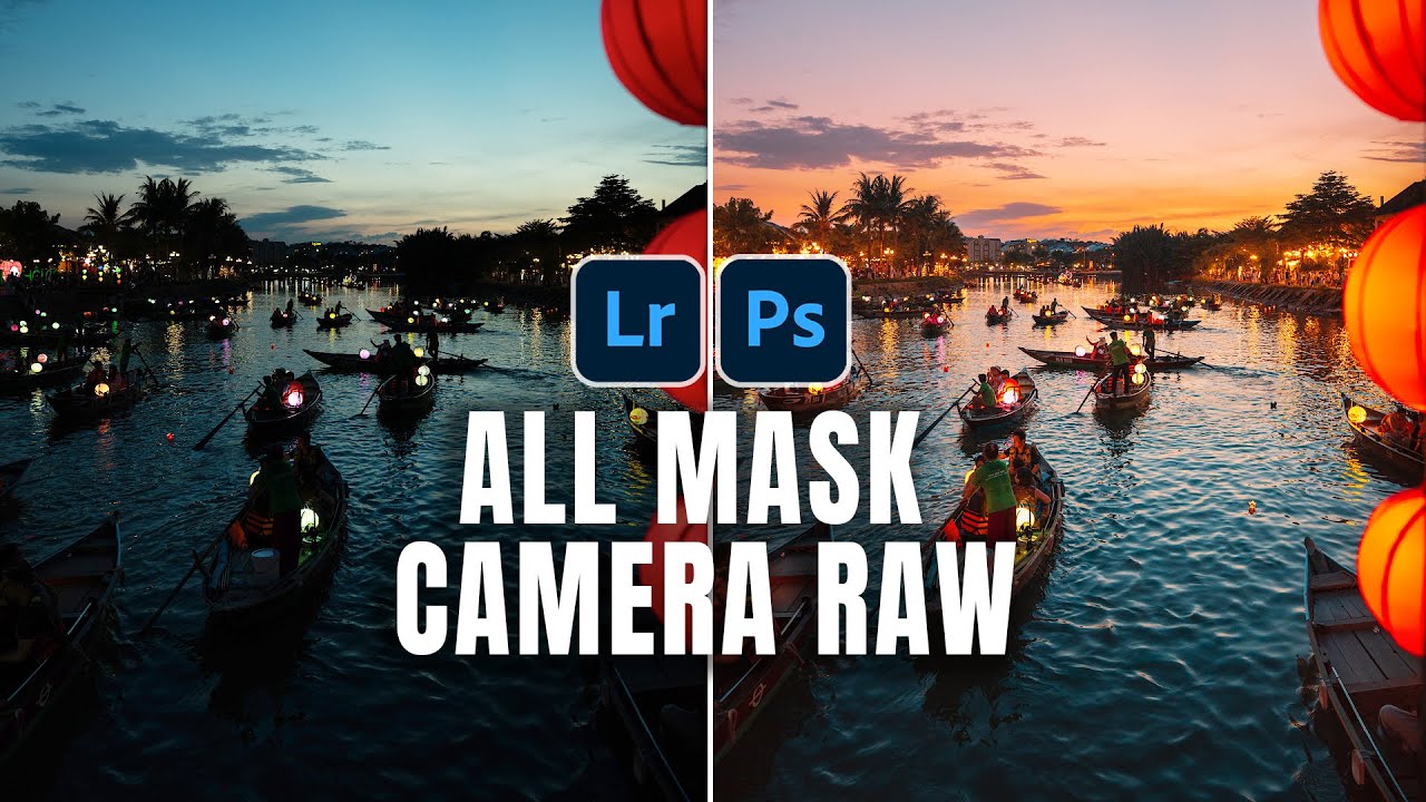 Объяснение всех масок в Camera Raw и Lightroom (полное руководство по маскированию)