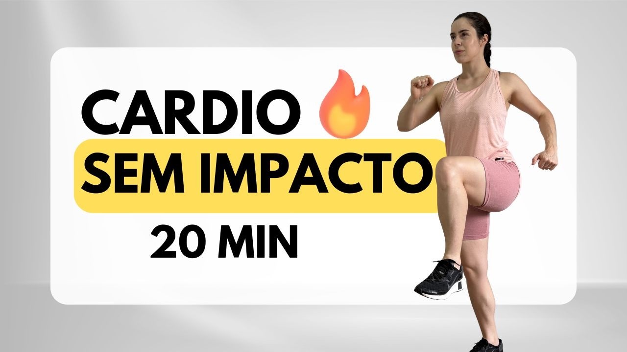 Cardio sem pular, queime gordura em casa, sem equipamentos e repetições