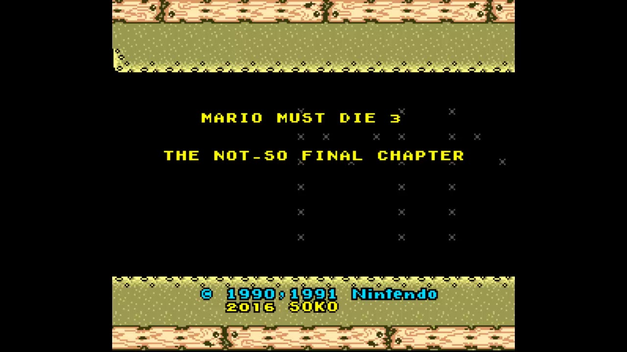 Mario Must Die 3 Soundtrack