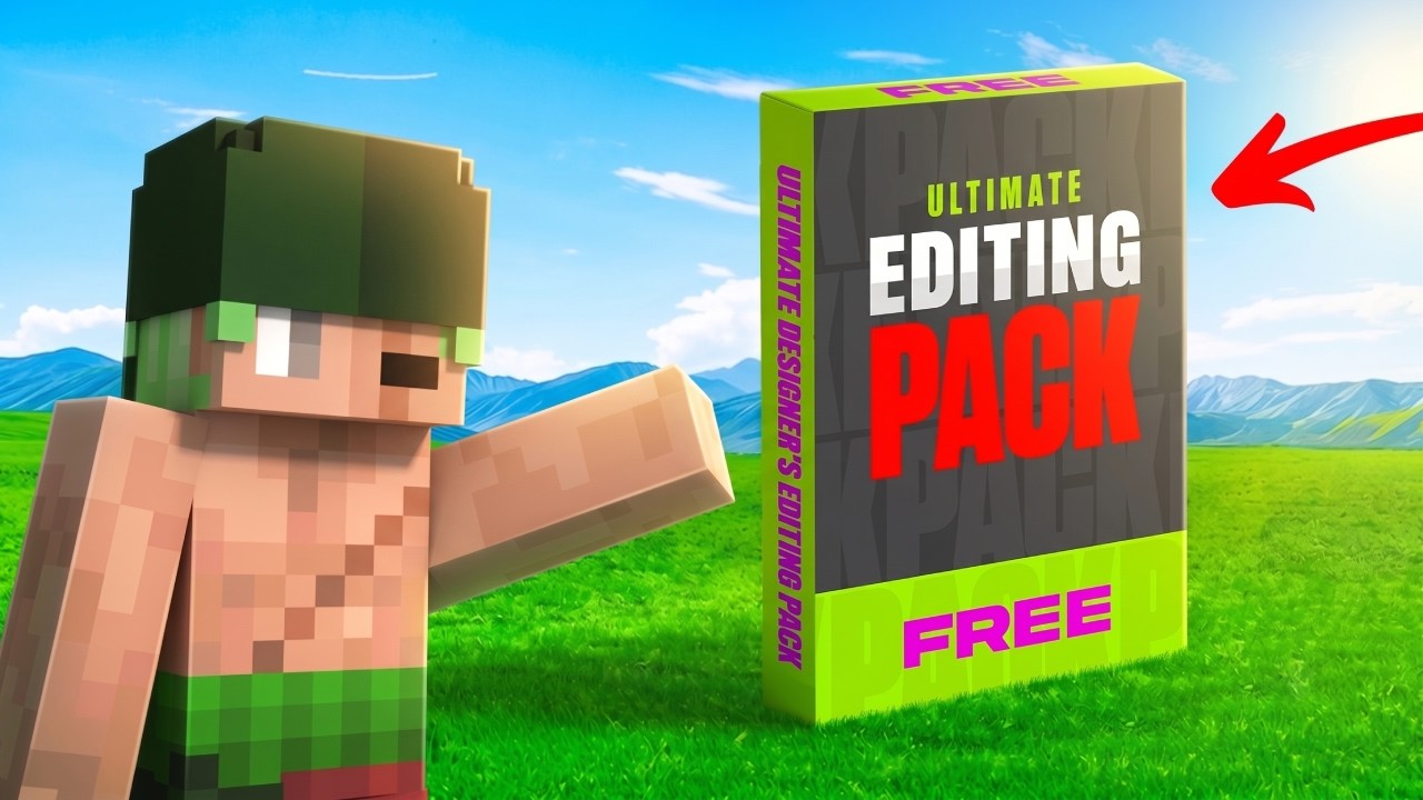 1k Special - FREE Editing Pack for Minecraft