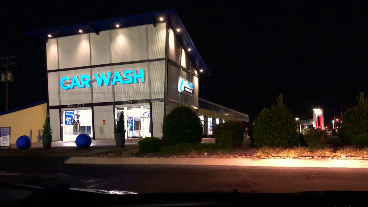 PureMagic Carwash After Dark - Alcoa Location