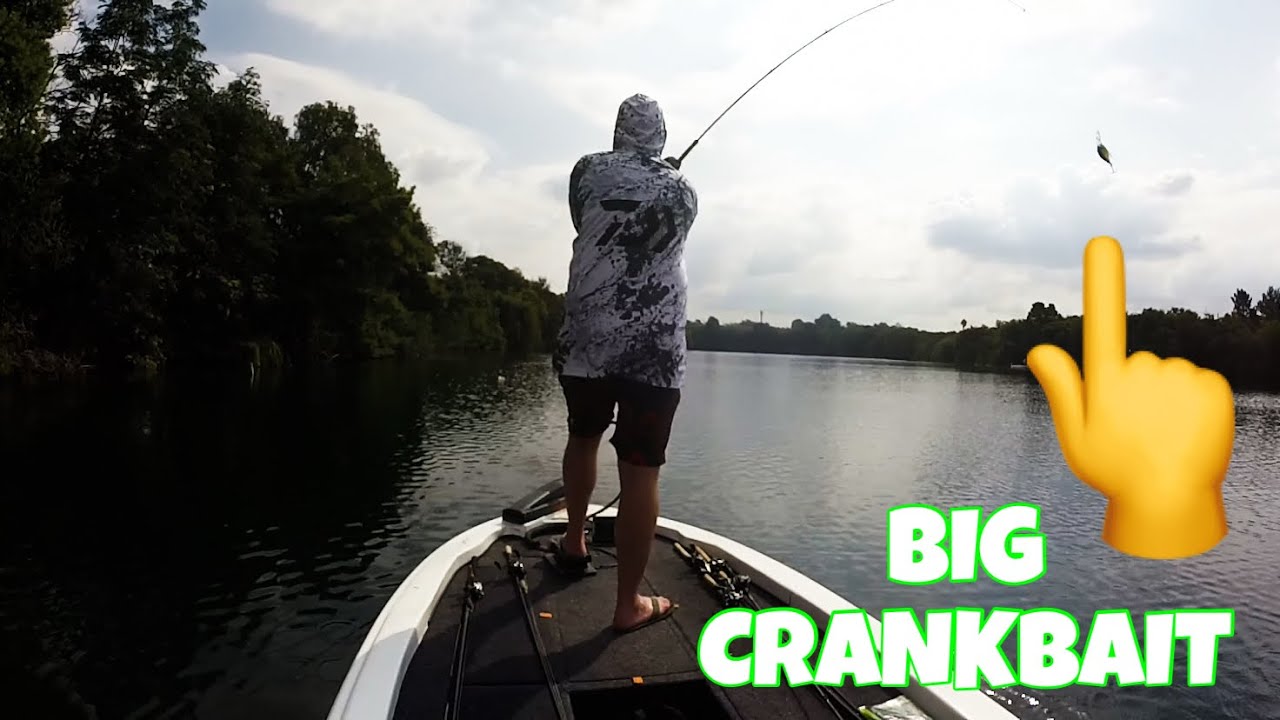 Throwing Giant Crank Baits in Joburgs Deepest Pond ! 