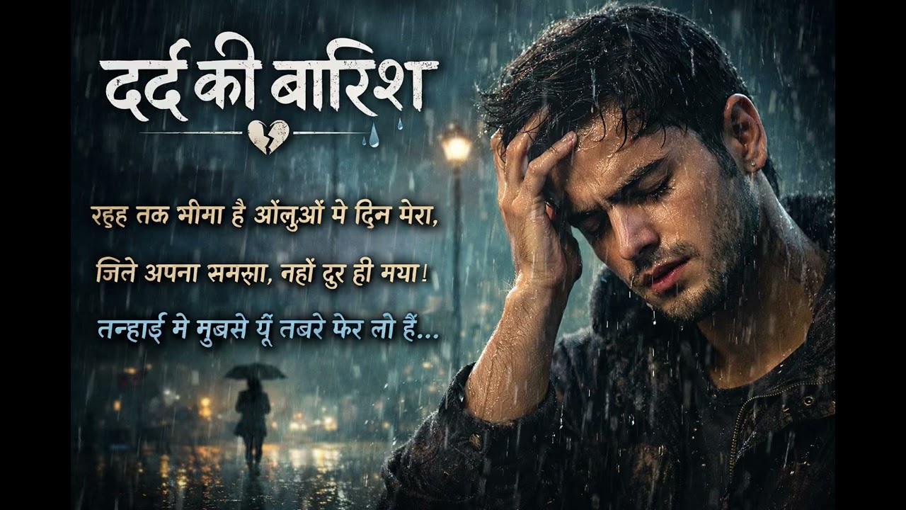 Dard Ki Baarish | Heart Touching Sad Song | Broken Heart Hindi Song | TNT music hub #newsong2026 