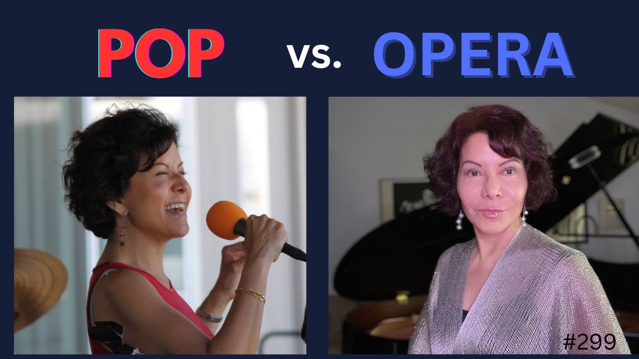Vowel Shape Exercises: Pop vs. Opera.  YOU DIDN'T KNOW!