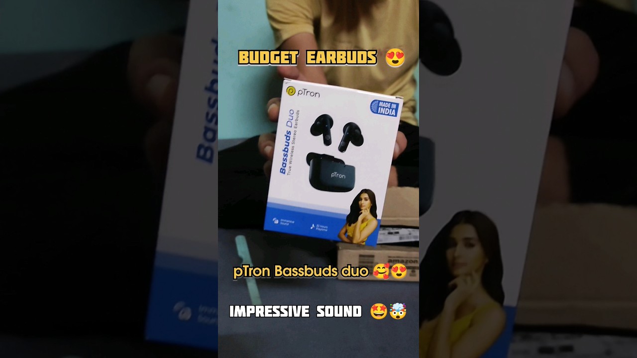 Ptron Bassbuds duo 🤩 | unboxing | Rs 499 only 🤯 | 