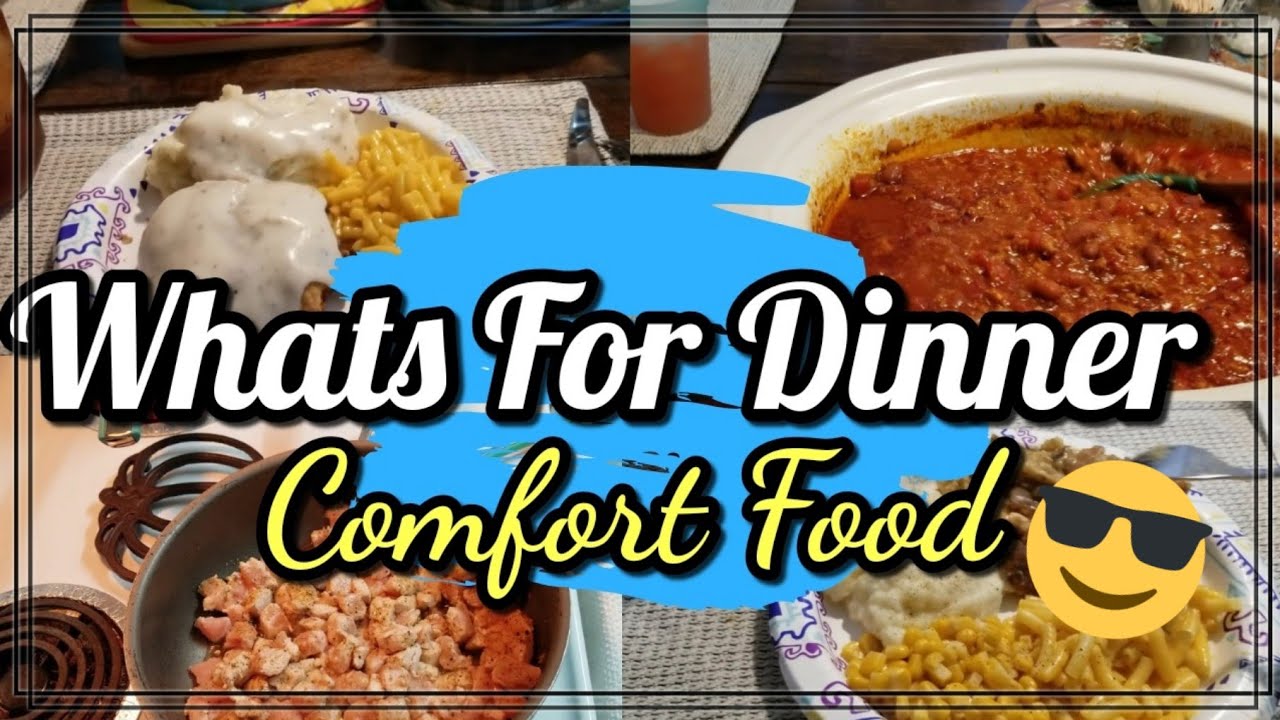 What's For Dinner | Comfort Food | Chicken Fried Steak, Stuffing, Chili | Episode #6