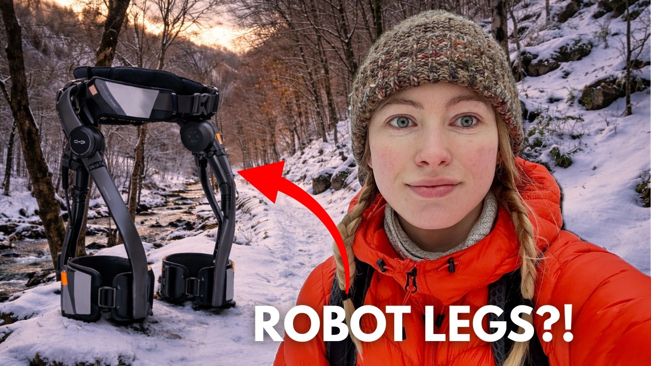 I Tried Hiking With Robot Legs