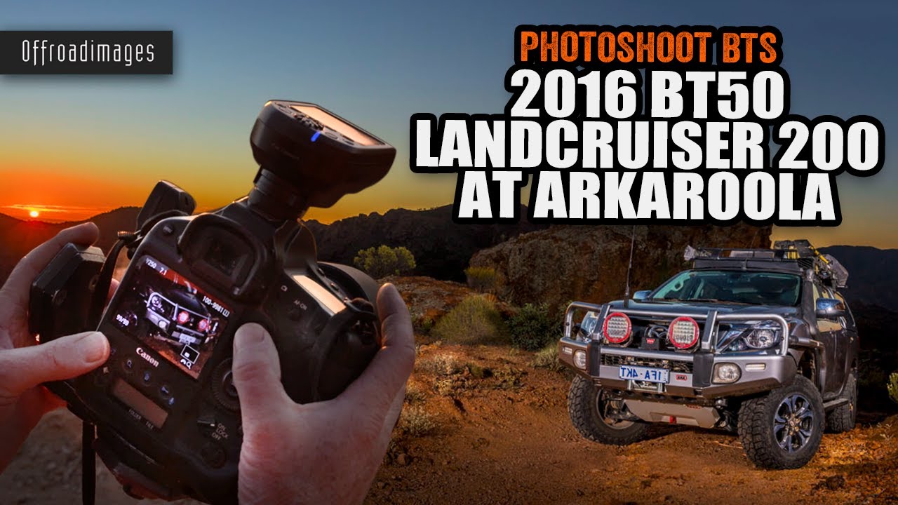Photographing the ARB Mazda BT50 at Arkaroola - Behind the Scenes