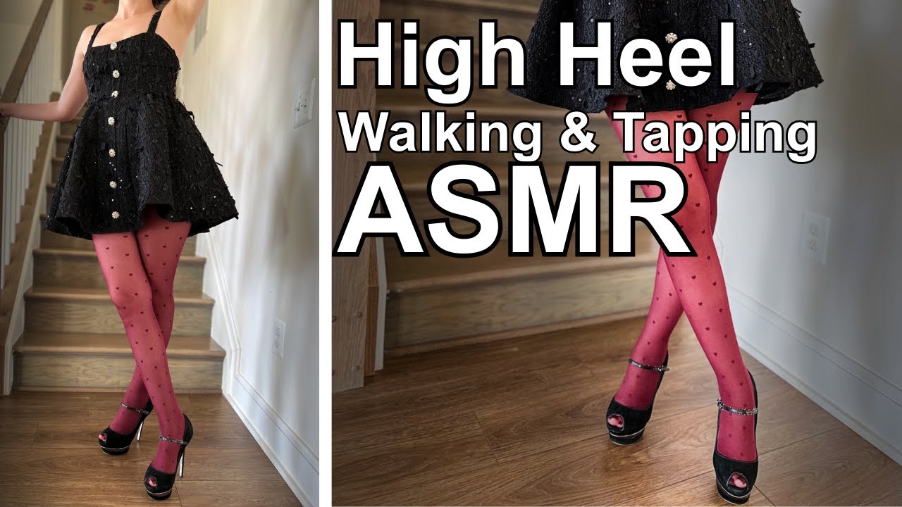 5 Min. Heel Tapping ASMR: Relax & Focus 🎧 | 