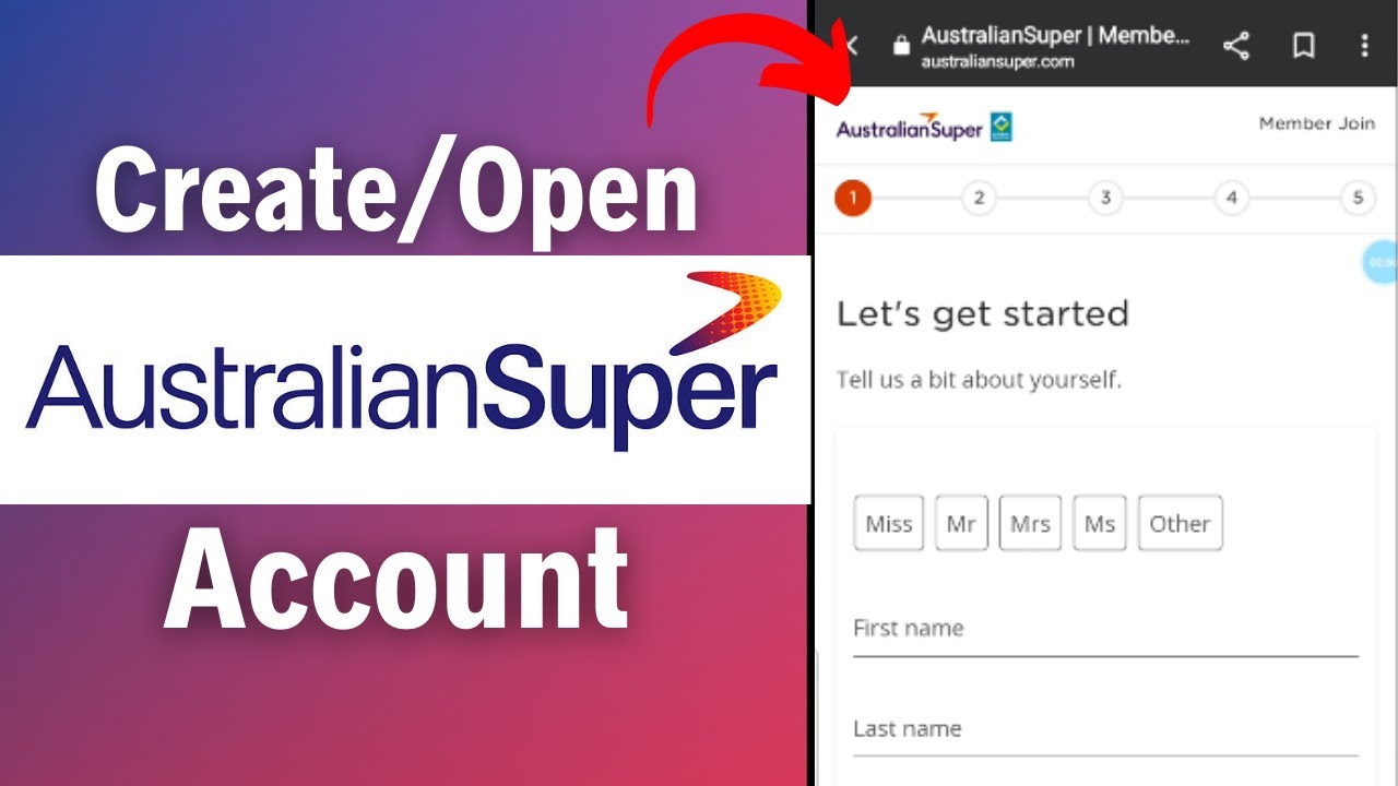 Как создать/открыть австралийский супераккаунт 2023: регистрация AustralianSuper