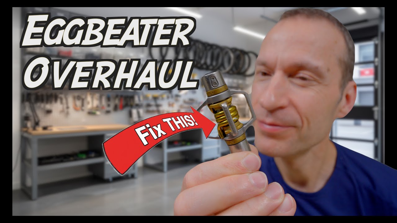 Как заменить пружины и крылья на педалях Crankbrothers Eggbeater