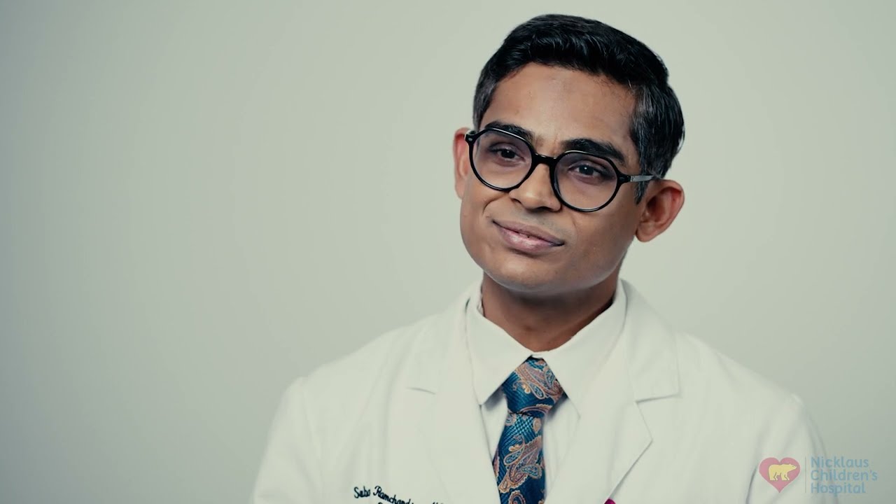 Meet Dr. Subaraman Ramchandran, pediatric orthopedic surgeon at Nicklaus Children's Hospital.