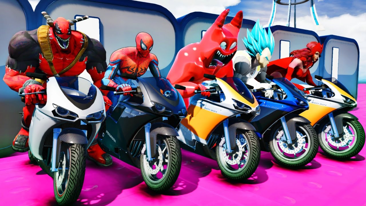 Spider-Man Rescue الرجل العنكبوت انقاذ باتمان batman vs iron man vs hulk funny Game GTA 5 superhero