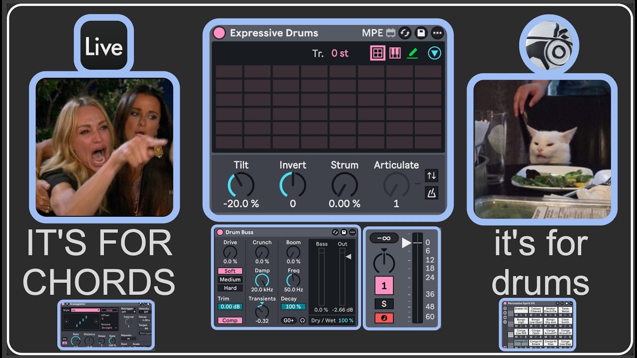 Ableton Live | Generating Crazy Rhythms With Expressive Chords