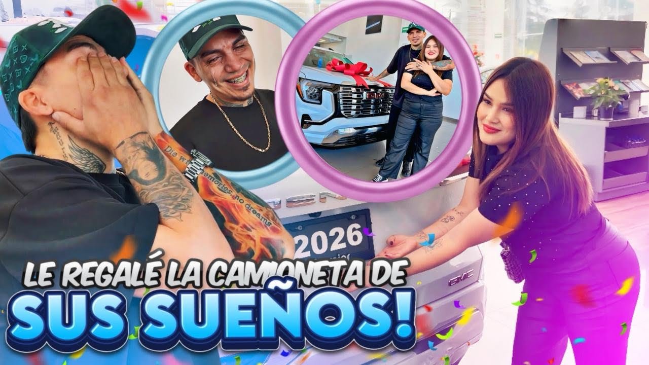 LE REGALE LA CAMIONETA DE SUS SUE&Ntilde;OS A MI ESPOSO🛻😍