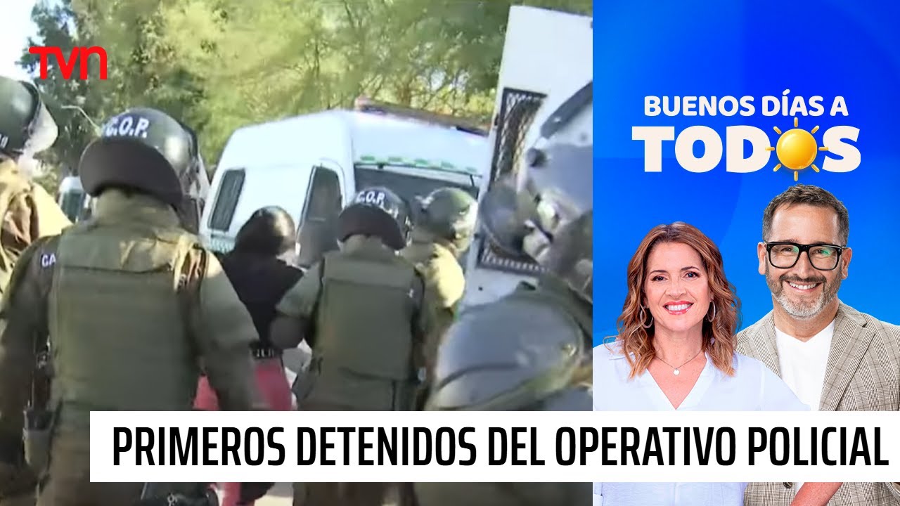 Masivo desalojo en Toma Dignidad: Gran operativo policial deja a los primeros detenidos | BDAT