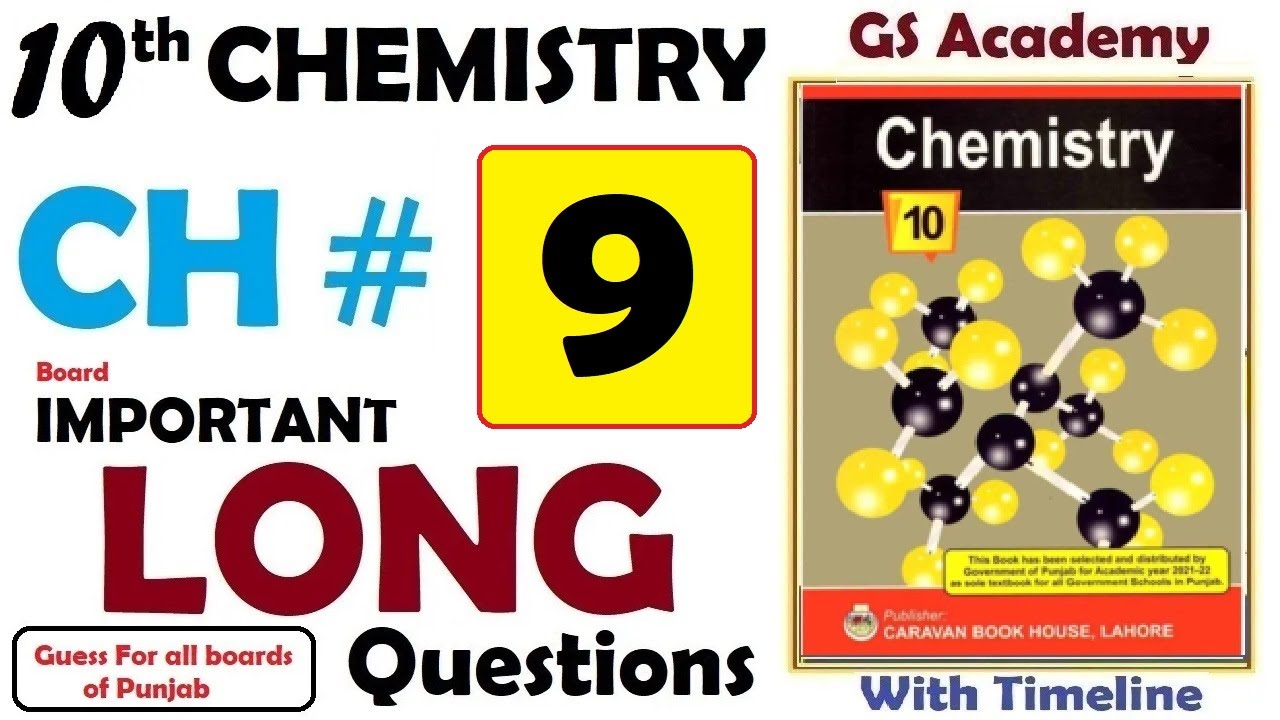 Important board long questions, chapter 9, chemical equilibrium, class 10 chemistry, GS Academy