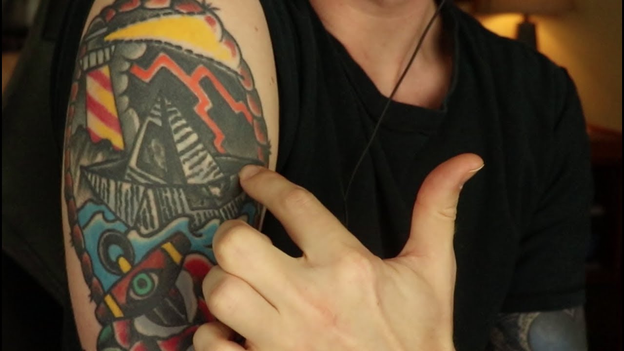 ASMR Tattoo Tracing