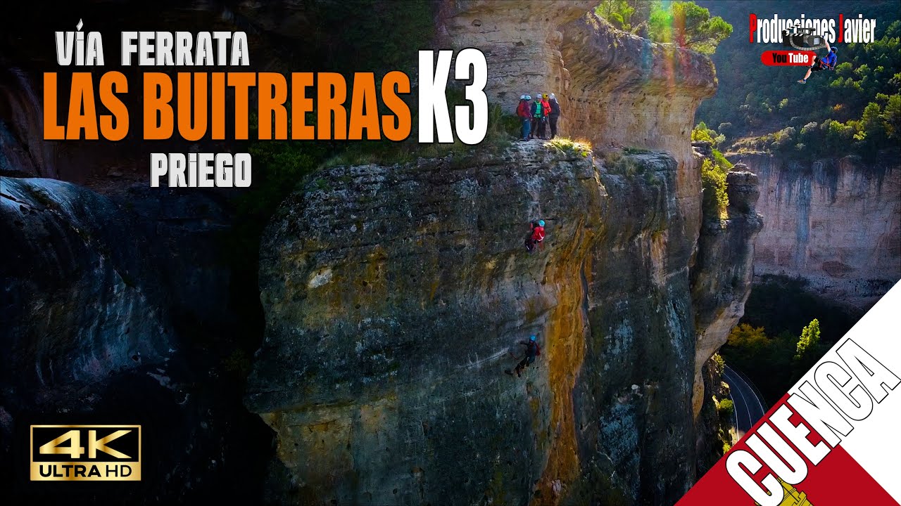 Vía Ferrata Las Buitreras K4 -Cuenca.
