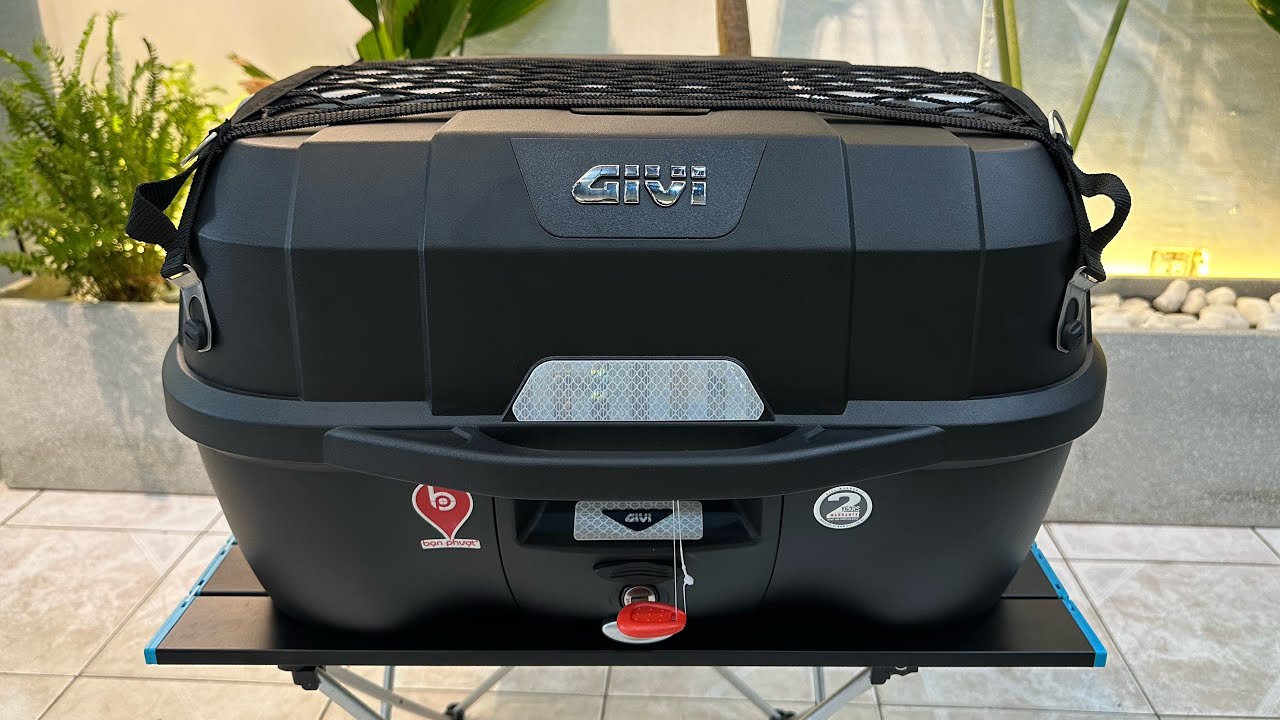 Thùng Sau Xe Máy Givi 45 Lít - Thùng Givi B45NM-ADV - Thùng Givi B45 ADV Mới Nhất Của Givi Năm 2023