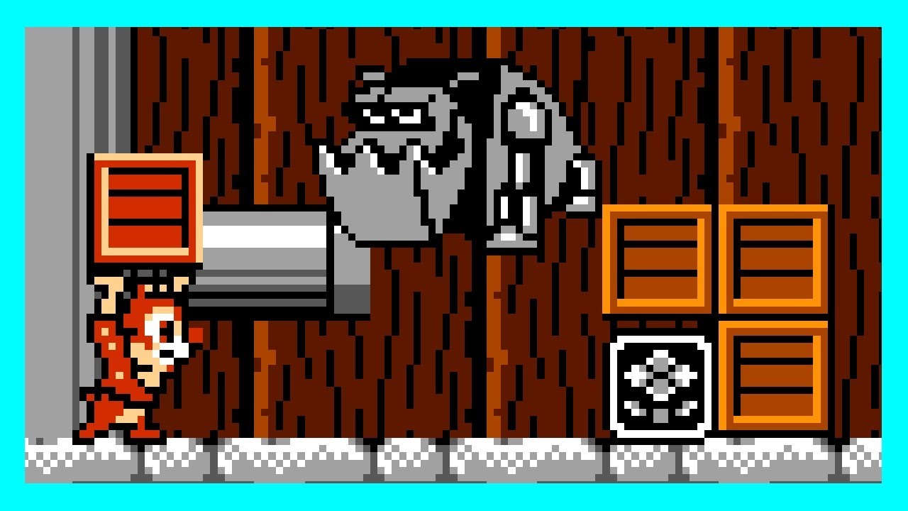 Chip 'n Dale: Rescue Rangers (NES, 1990) 1P Full Game Session with Dale 🎮🌰🐿️