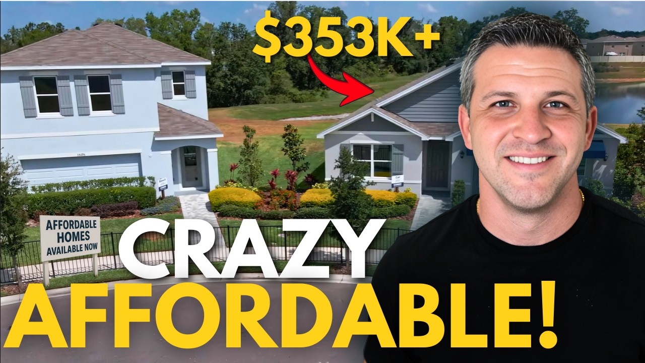 We Found The CHEAPEST HOMES In Tampa Florida [NEW & AFFORDABLE]