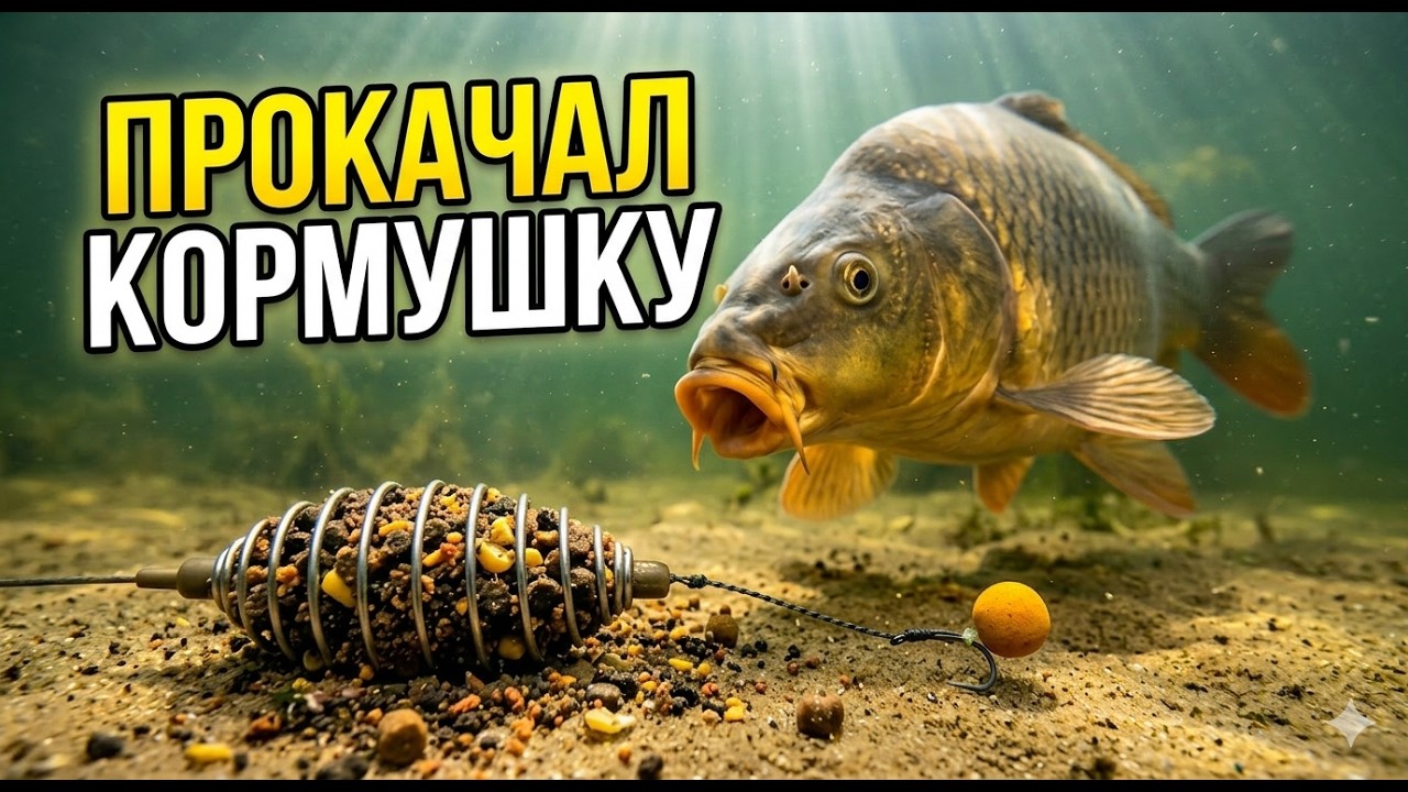 Секретный апгрейд кормушки Профмонтаж для крупной рыбы