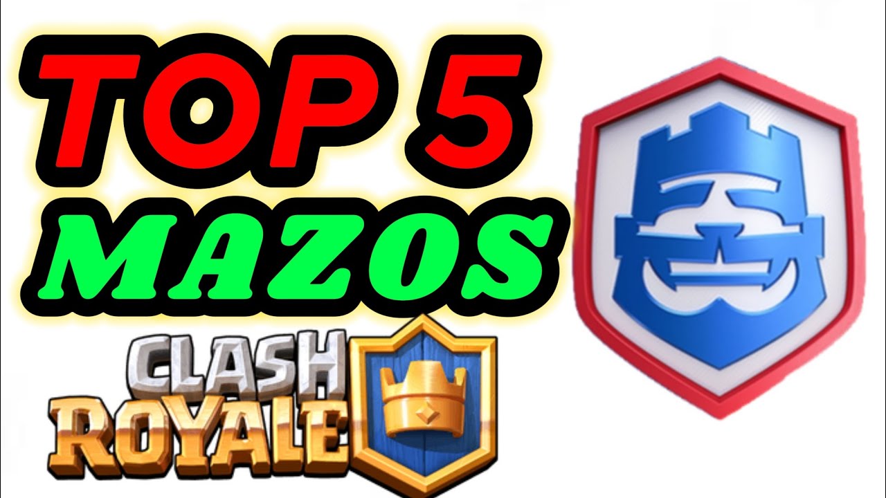 TOP 5 MAZOS para GANAR el Desafío de 20 VICTORIAS (CRL 2025) 