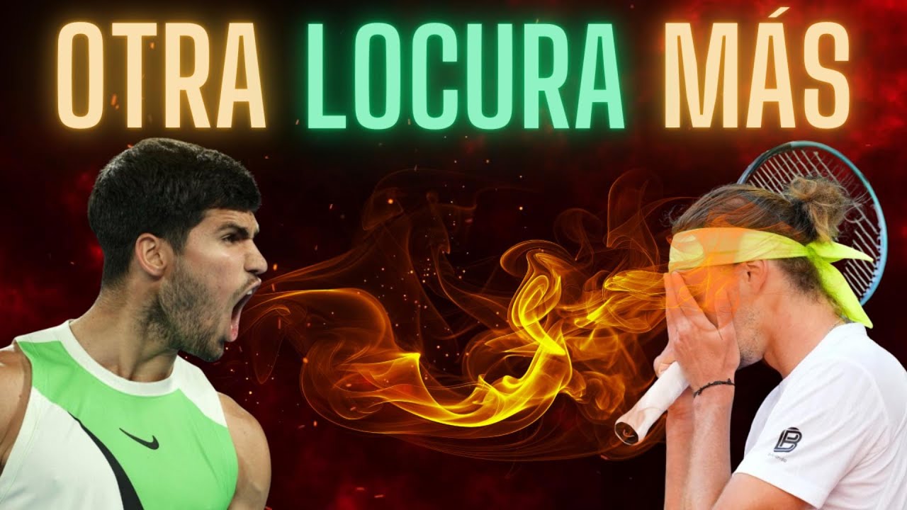 🎾 ALCARAZ RESUCITA para Ganar a ZVEREV y meterse en la FINAL del Open de Australia 🎾