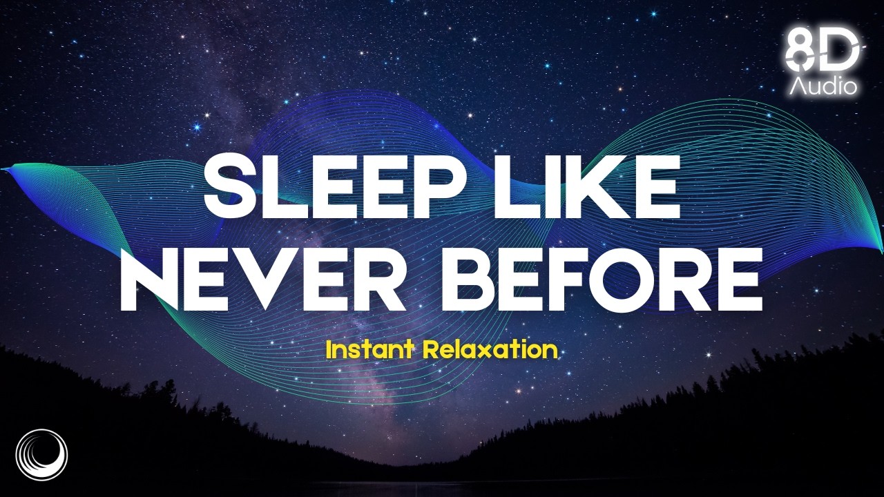 👉 [POWERFUL 8D] Fall Asleep Fast with 432Hz _ Deep Healing Sleep Hypnosis (8 Hours Black Screen)