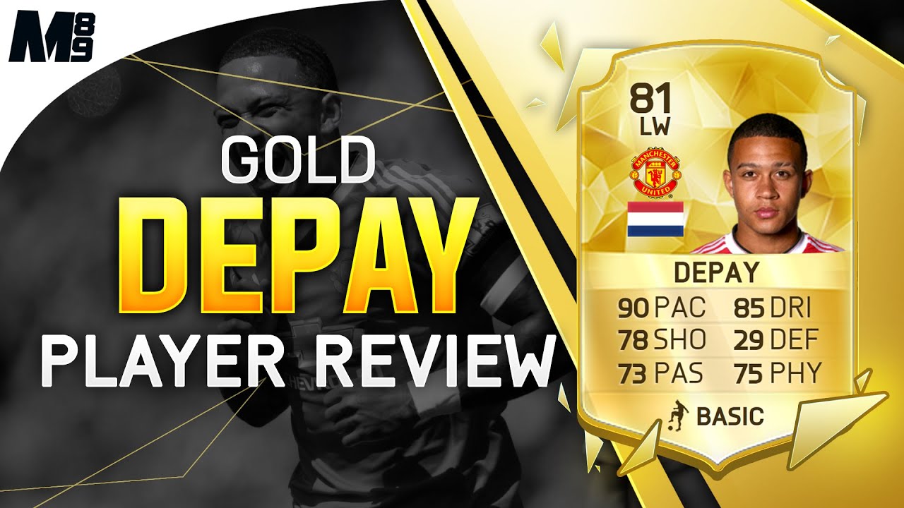 FIFA 16 DEPAY REVIEW (81) FIFA 16 Ultimate Team Player Review + In Game Stats