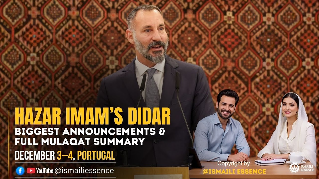 Hazar Imam Didar Portugal (Dec 3–4, 25) Scholarships Converted to Grants  Youth & Multifaith Summary
