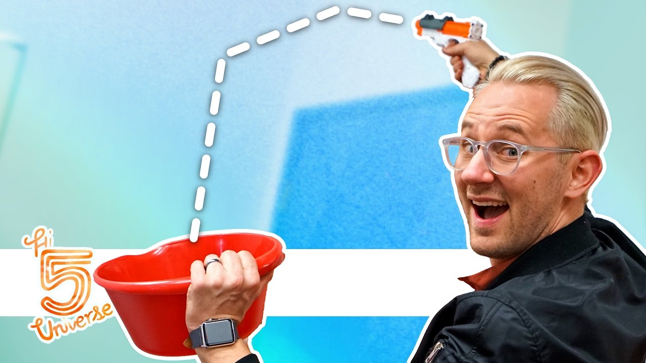 Nerf Trick Shot Challenge!