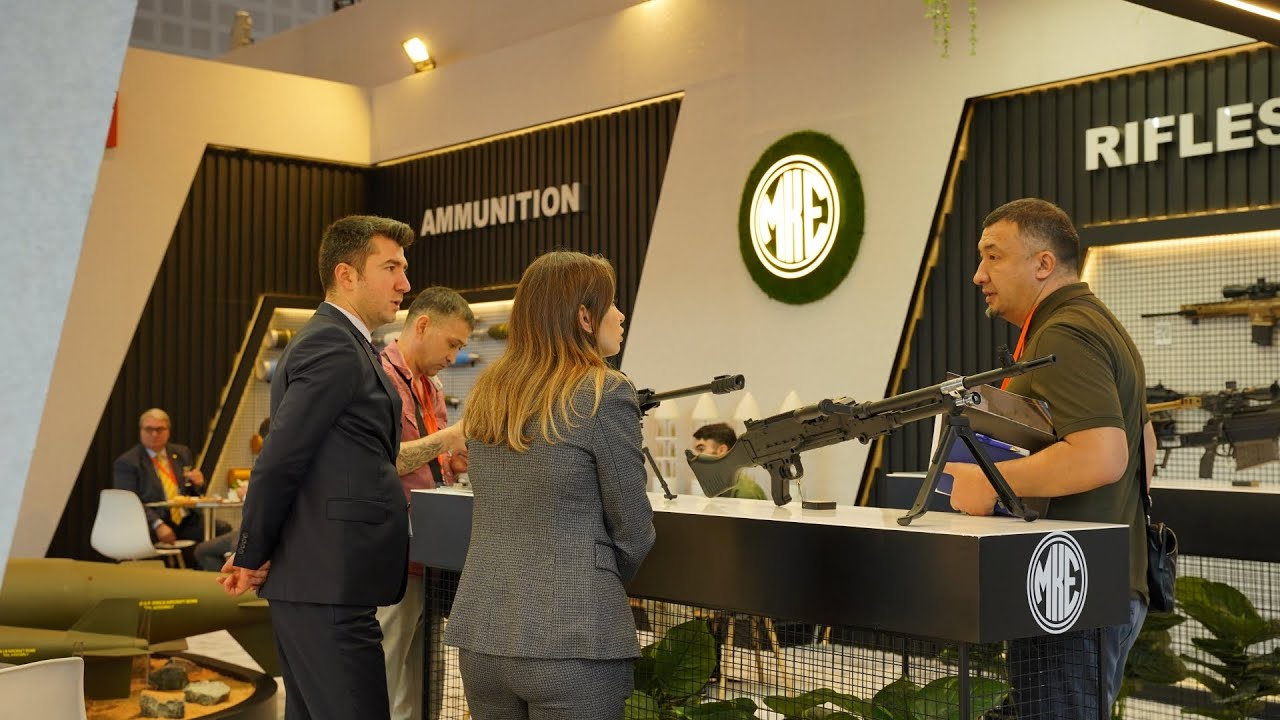 MKE showcases munitions and rifles at IDEX 2023