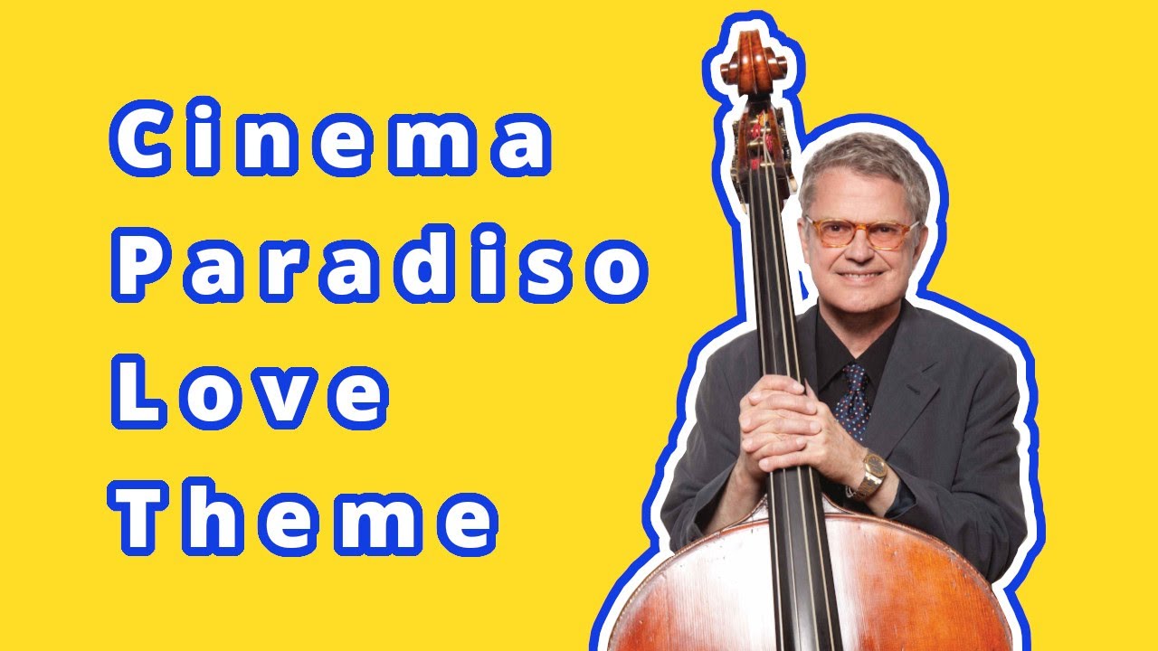 Pat Metheny - Cinema Paradiso (love theme) (Bass cover with tabs)