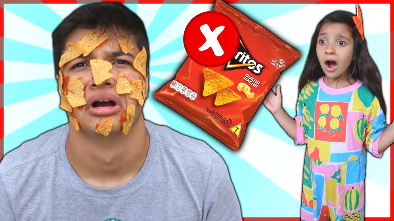 Nunca abra o pacote de chips errado!! Open a packet of chips - بائع أحذية حلوة
