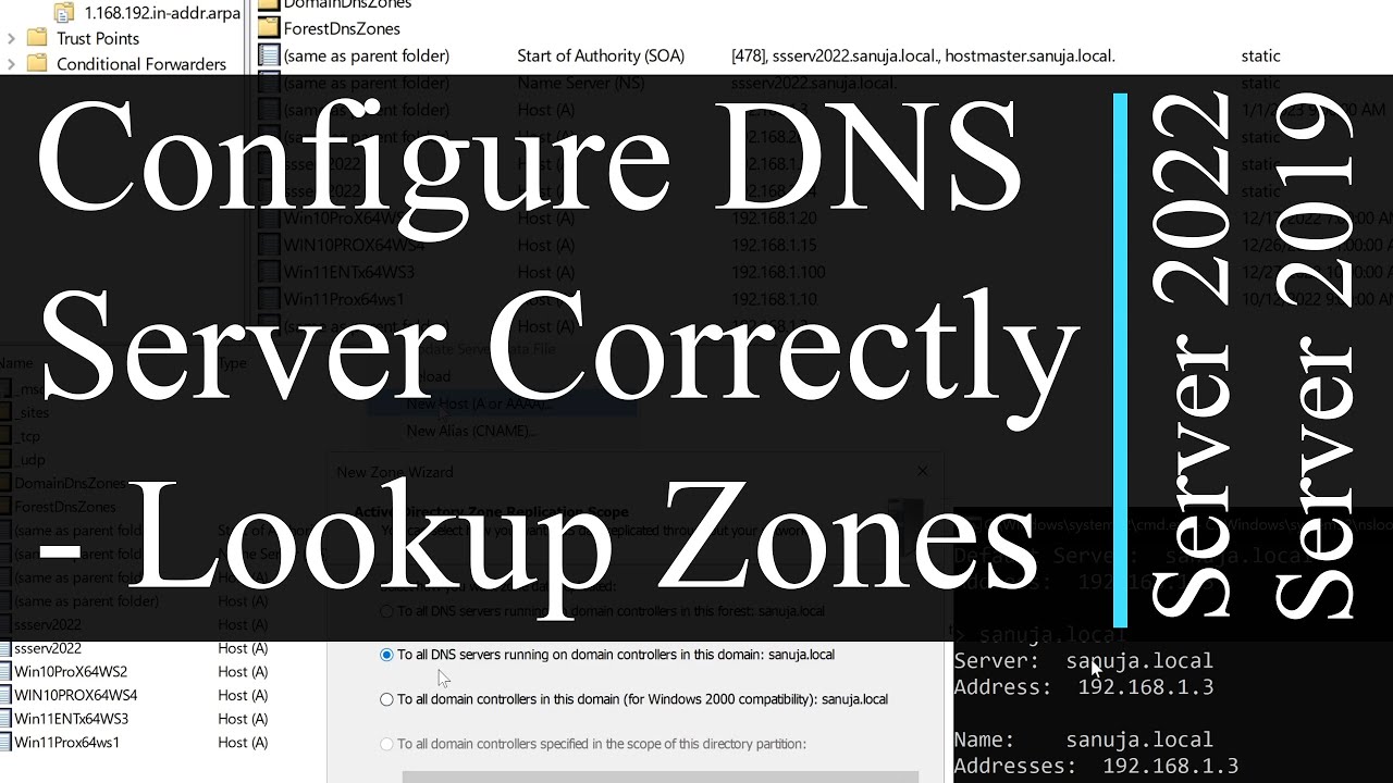 Как правильно настроить DNS-сервер на Windows Server 2022