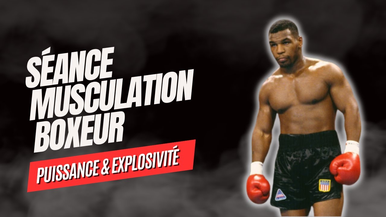 Séance musculation pour BOXEUR