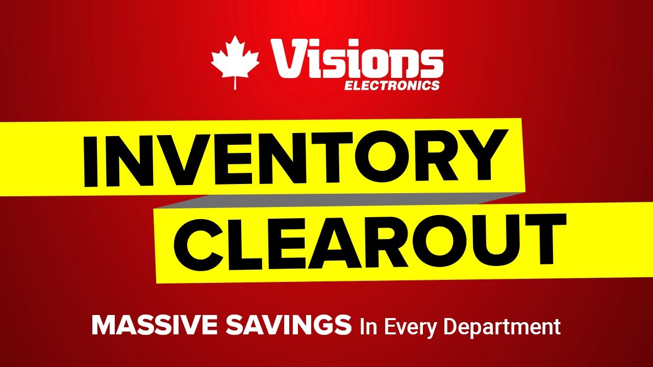 Visions Electronics Inventory Clearout On Now! Clearance and Open Box Discounts! #clearance #deals